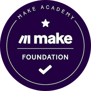 Make Foundation badge awarded to Jomel Noriega — click to enlarge